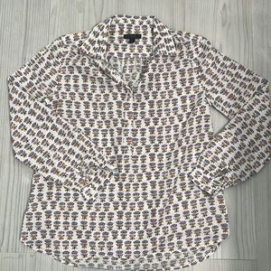 J Crew long sleeve top Size 4